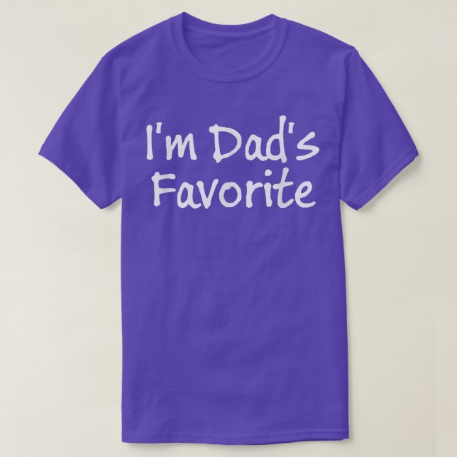 Im Pappor Favorite Child T Shirt (Design framsida)