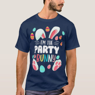Im Party Bunny Matching Family Påsk Party TS T Shirt