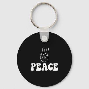 Im Peace Funny Matching Par Outfit for Maka Nyckelring