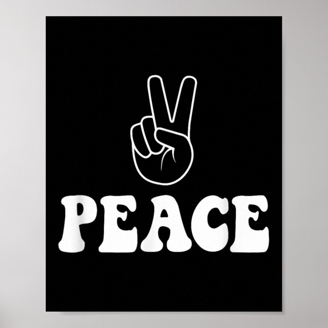 Im Peace Funny Matching Par Outfit for Maka Poster (Framsidan)