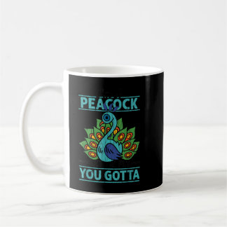 I'm Peacock You Gotta Let Me Fly Funny Birds Lover Kaffemugg