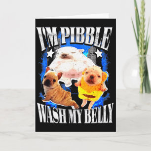 Im Pibble Tvätta Min Mage Fransk Bulldog  Kort