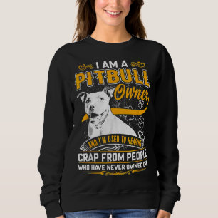 Im Pit Bull Terrier Owner Hund Kärlek R Pappa Mamm T Shirt