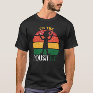 Im Polska Elf Matching jul Classic T-Shi T Shirt