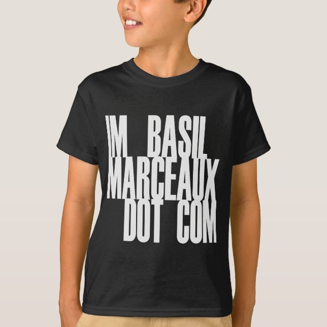 IM PRICKER BASILIKA MARCEAUX COM TEE SHIRT (Framsida)