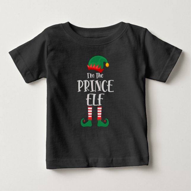 Im Prince Elf Matching jul T Shirt (Framsida)