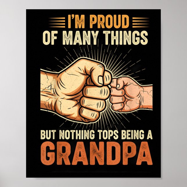 I'm Proud Of Many Things Life Nothing Beats Being  Poster (Framsidan)