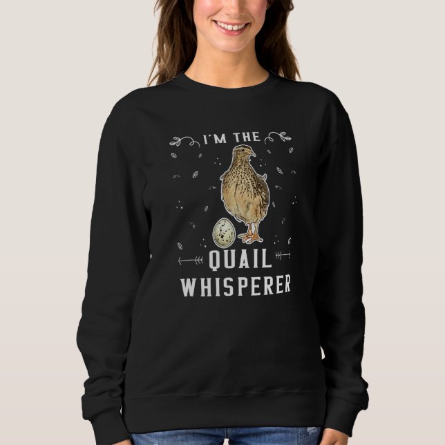 Im Quail Whisperer Quail Birder - Quail 1 T Shirt (Framsida)