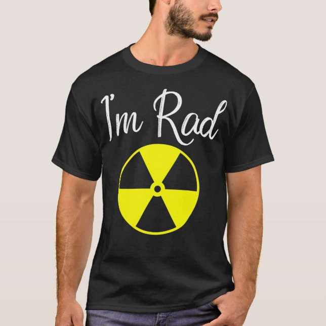 Im Rad Roligt Radiology Tech XRay Studenten Gift  T Shirt (Framsida)