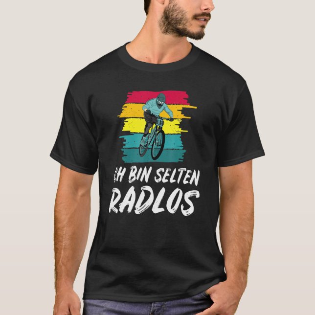 I'm rarely without a bike bicycle cycling mountain t shirt (Framsida)