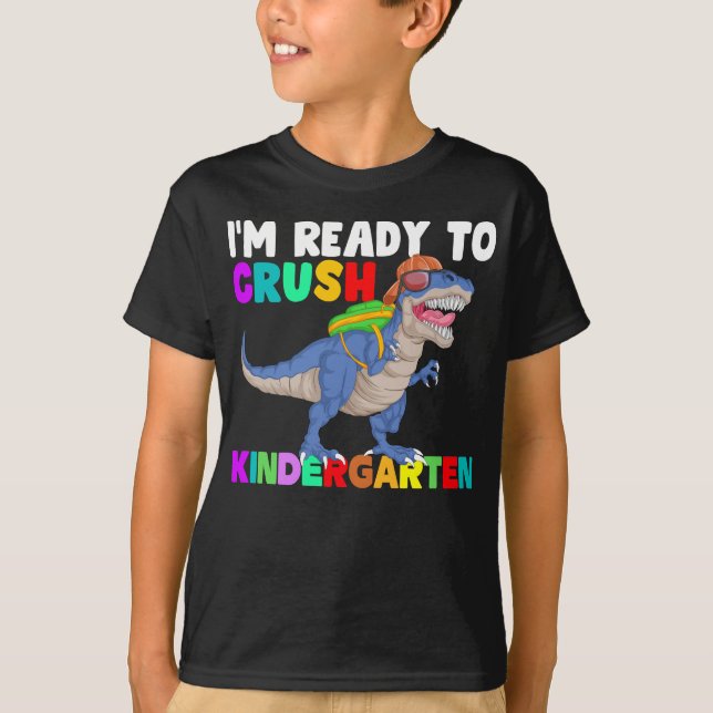 im redo för att krossa kindergarten t shirt (Framsida)