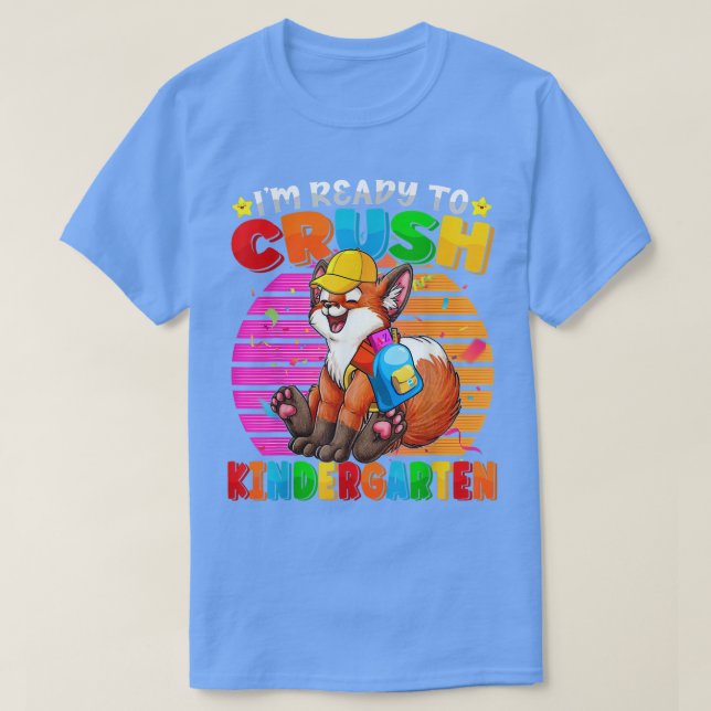 Im Redo till att krossa Kindergarten från Back to  T Shirt (Design framsida)
