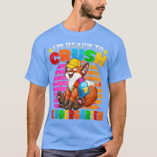 Im Redo till att krossa Kindergarten från Back to  T Shirt