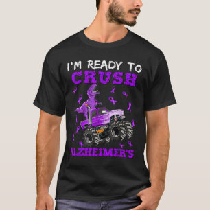 Im Redo till Crush Heimers Dinosaur Lastbil Boys T Shirt