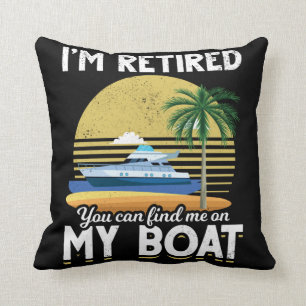 Im Retrött Funny Boat Pension Kudde
