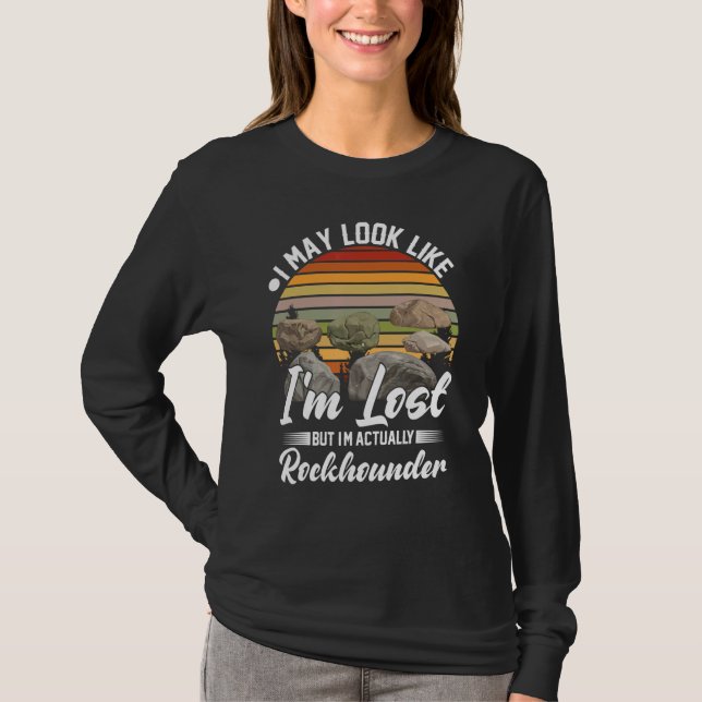 I'm rockhounder  rock collector geologist rock hou t shirt (Framsida)