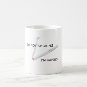 Im röka Im som inte vaping Magisk Mugg