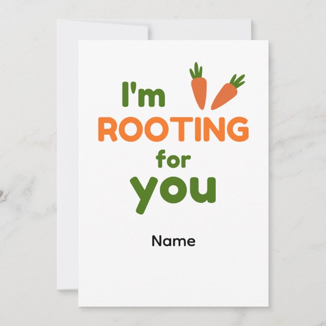 I'm Rooting for You Kort (Framsida)