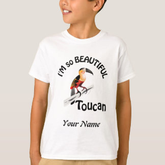 IM SÅ BEAUTIFUL TOUCAN COLORFUL PERSONLIG T SHIRT