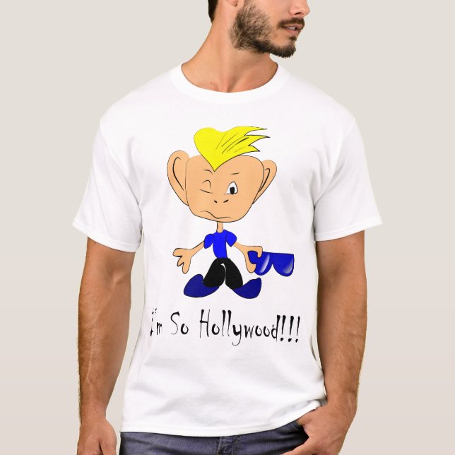 Im så Hollywood T-shirt (Framsida)