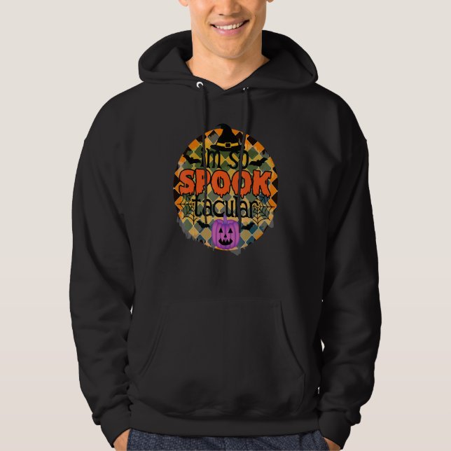 Im så taok Tacular Halloween Hoodie (Framsida)