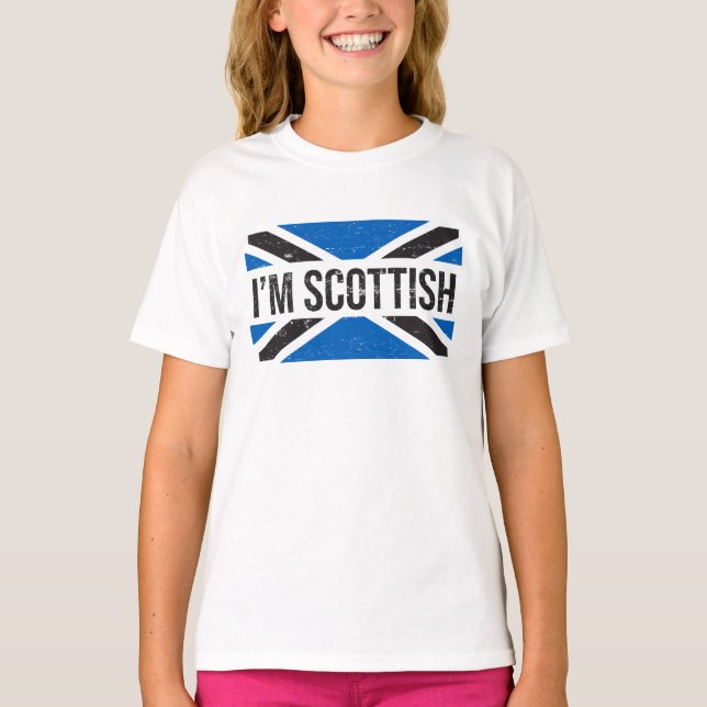 Im Scottish T Shirt (Framsida)