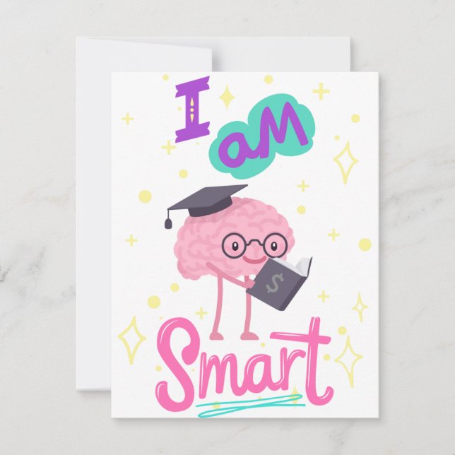 IM SMART BRAIN, STUDENT JULKORT (Framsida)