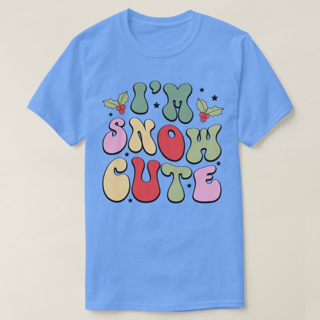 Im snö söt 2 t shirt (Design framsida)