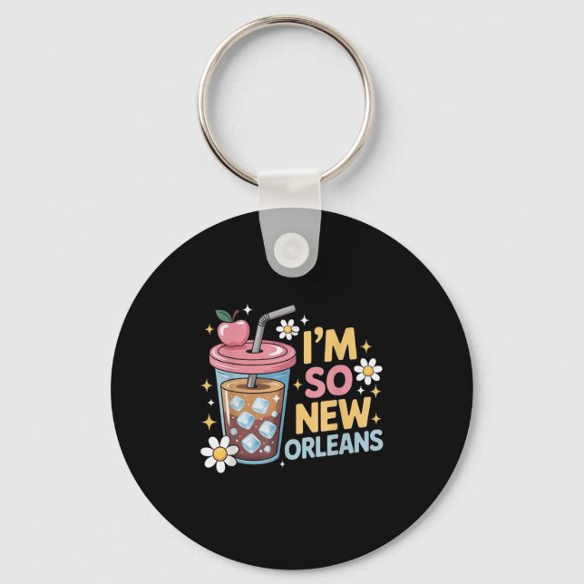 Im So New Orleans Tee Nyckelring (Framsida)