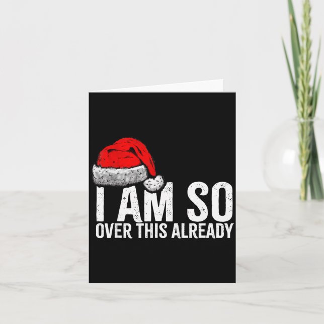 I'm So Over This Already, Funny Inappropriate Chri Kort (Framsida)
