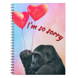 "I'm so sorry" Anteckningsbok