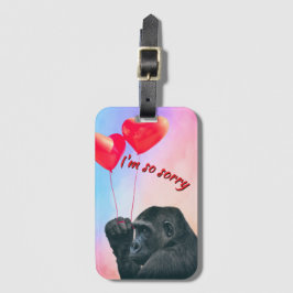 "I'm so sorry" Bagagebricka