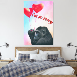 "I'm so sorry" Canvastryck