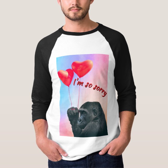 "I'm so sorry" T Shirt (Framsida)