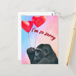 "I'm so sorry" Vykort