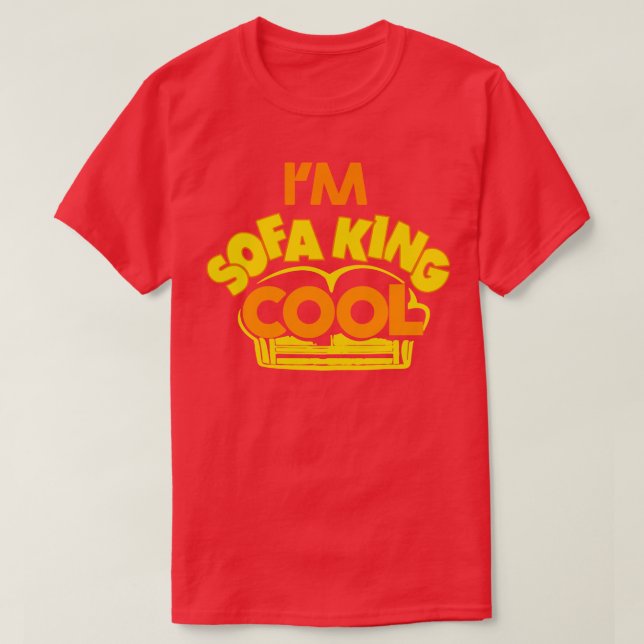 im soffa kung coola t shirt (Design framsida)
