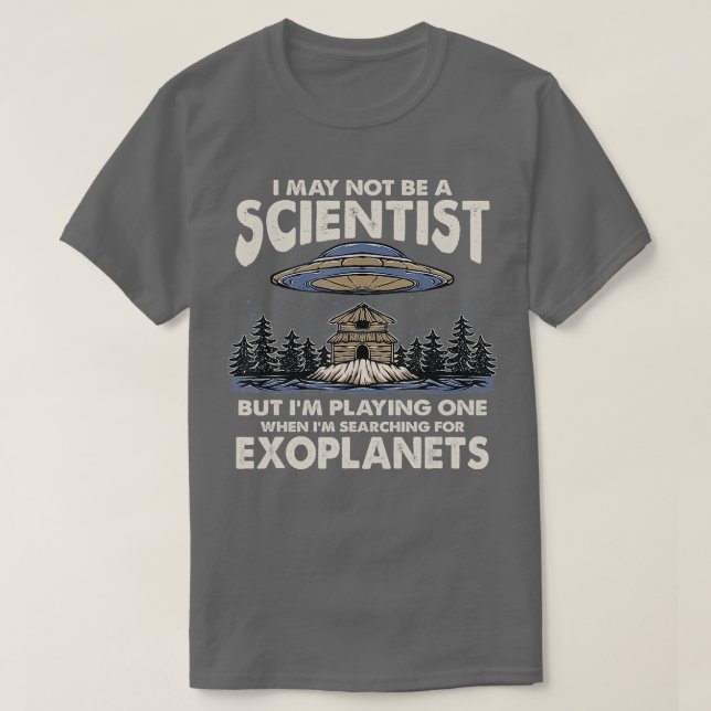 Im söker efter förklarande exoplanetens Astro T Shirt (Design framsida)