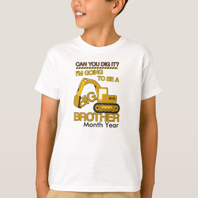 Im som går att vara en storebrorkonstruktion med, tee shirt (Framsida)