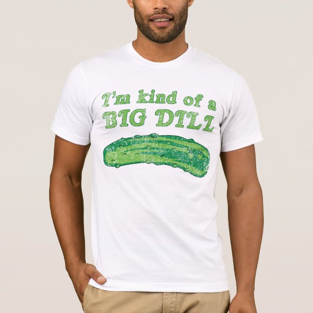 I'm sort av en stor Dill T-shirt (Framsida)