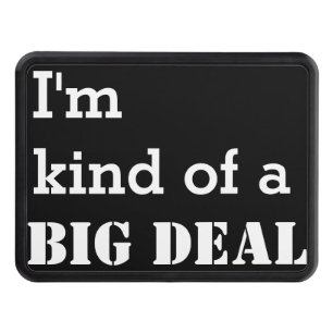 I'm sort av en STOR ÖVERENSKOMMELSE Dragkroksskydd