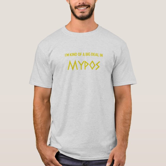 I'm sort av en stor överenskommelse i Mypos Tröja (Framsida)
