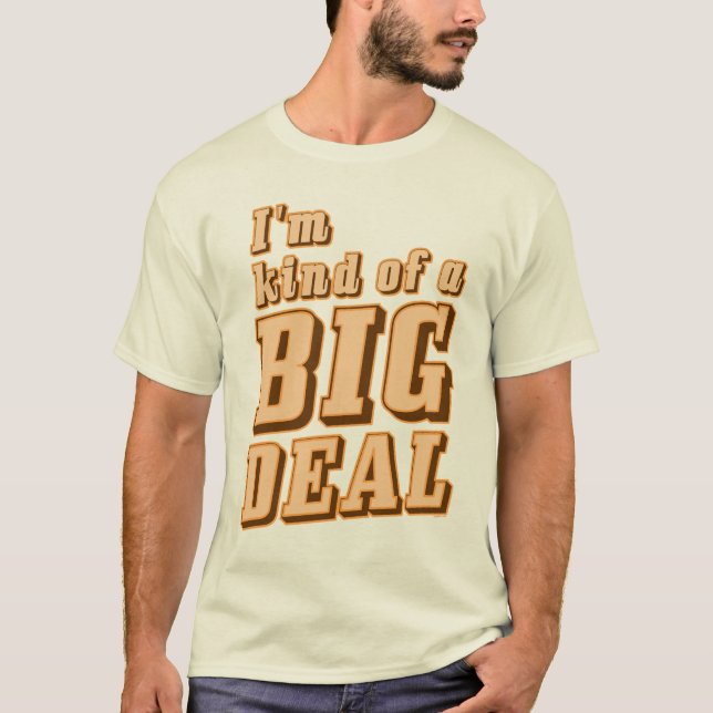 I'm sort av en STOR ÖVERENSKOMMELSET-tröja Tee Shirt (Framsida)