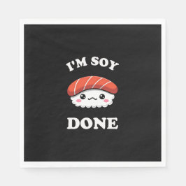 I'm Soy done Kawaii Sushi Pappersservett