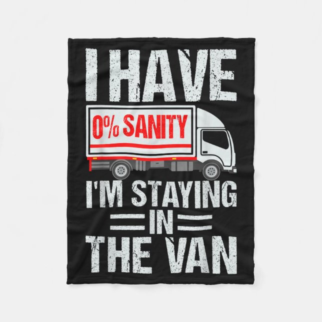 I'm Staying In Tha Van Funny Phasmophobia Gamer Me Fleecefilt (Framsidan)