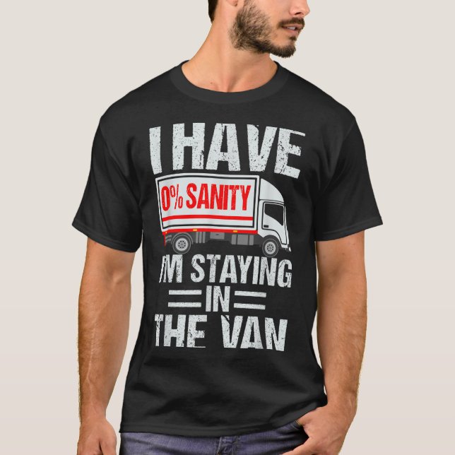 I'm Staying In Tha Van Funny Phasmophobia Gamer Me T Shirt (Framsida)