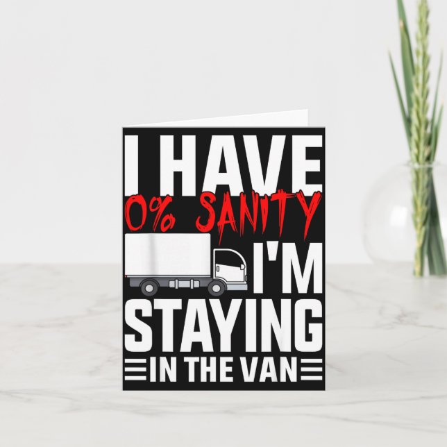 I'm Staying In Tha Van Funny Phasmophobia Gamer Wo Kort (Framsida)