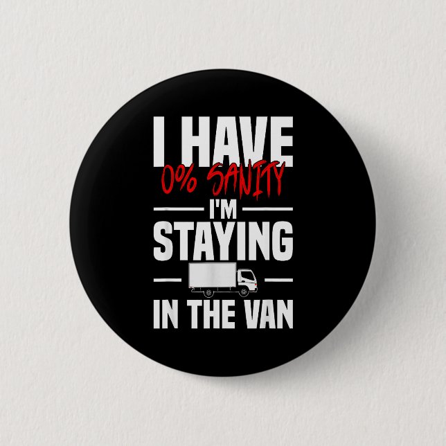 I'm Staying In Tha Van Funny Phasmophobia Women's  Knapp (Framsida)