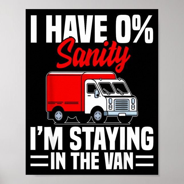 I'm Staying In Tha Van Phasmophobia Funny Gamer Me Poster (Framsidan)