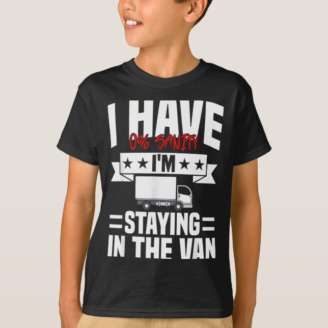 I'm Staying In Tha Van Phasmophobia Funny Gamer Me T Shirt (Framsida)