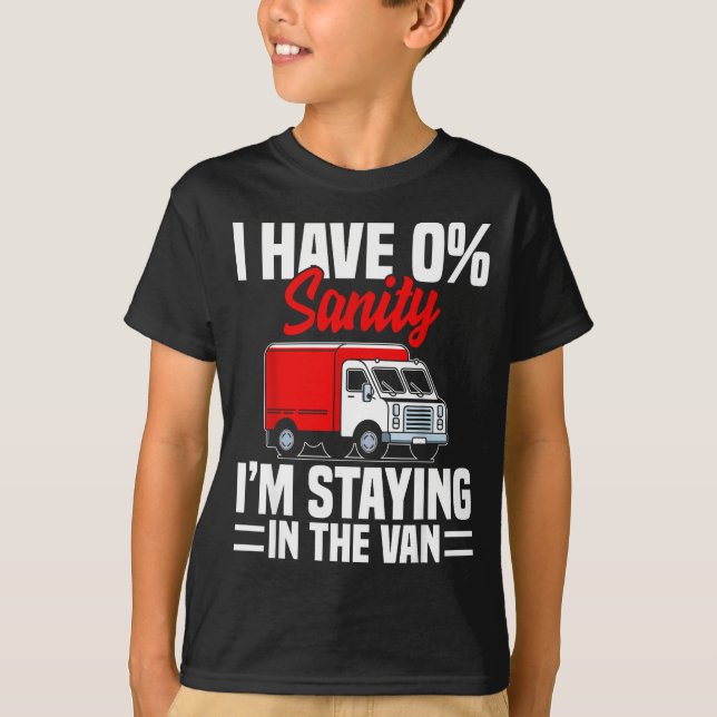 I'm Staying In Tha Van Phasmophobia Funny Gamer Me T Shirt (Framsida)
